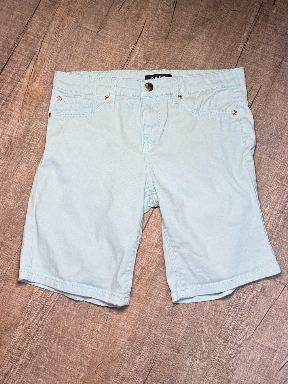 5/$15 DNKY Light Green Girls' Bermuda Shorts size 14